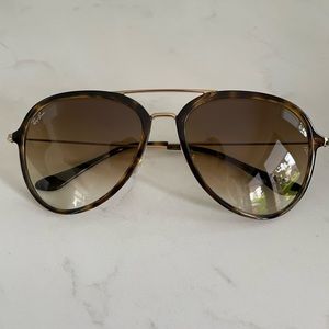 Top Gun Ray-Ban 57mm Pilot Sunglasses